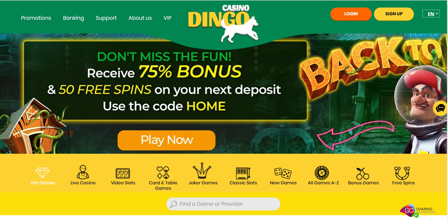 Dingo Casino Singapore