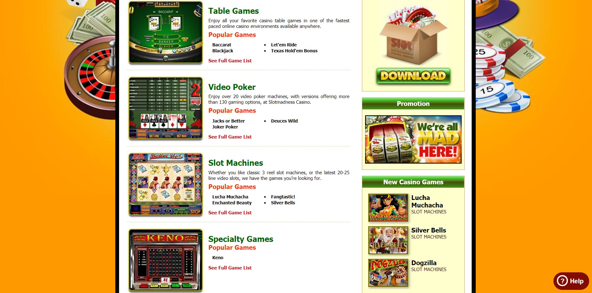 slot madness online casino