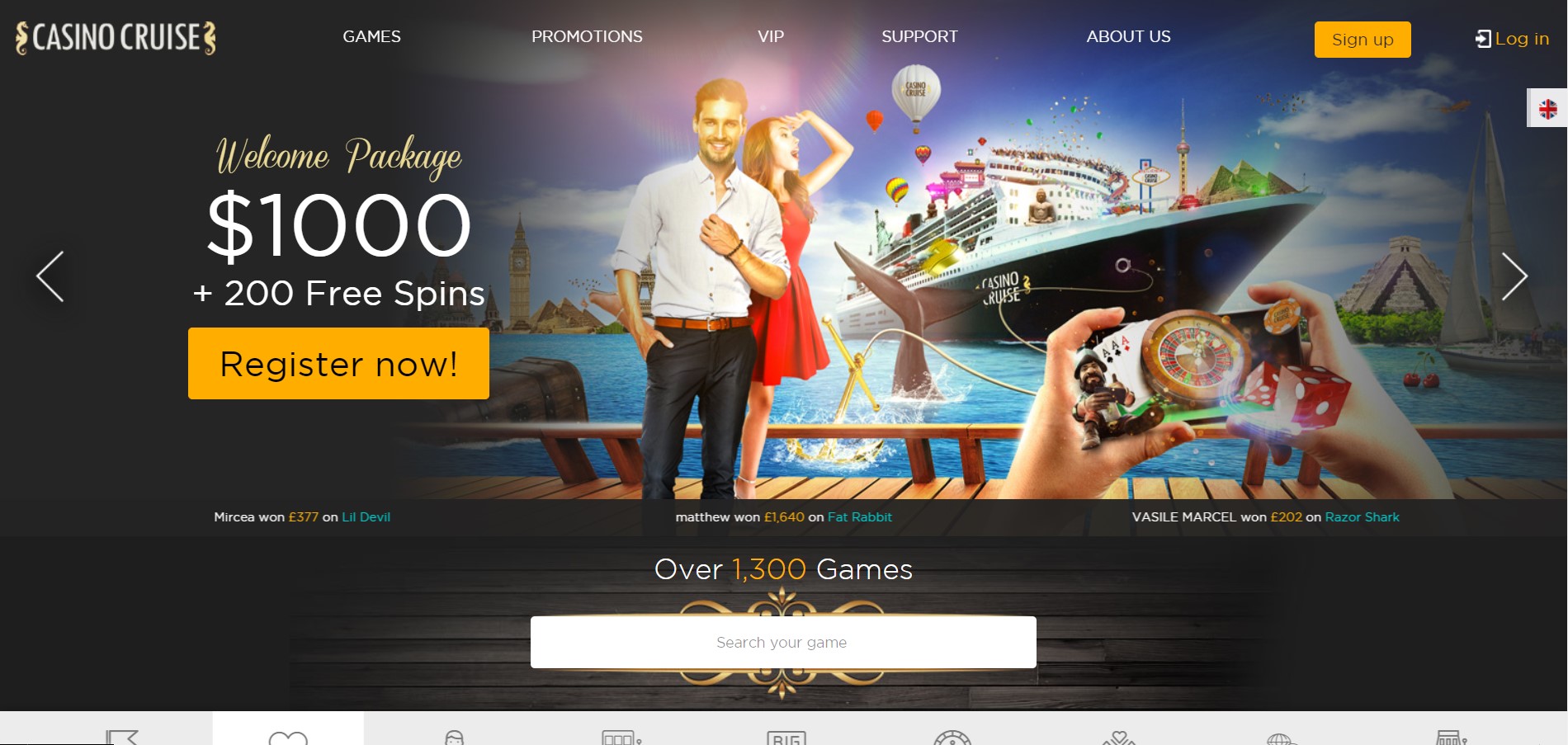 Casino Cruise Homepage