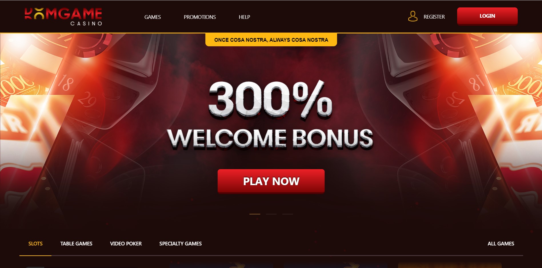 Domgame casino Homepage