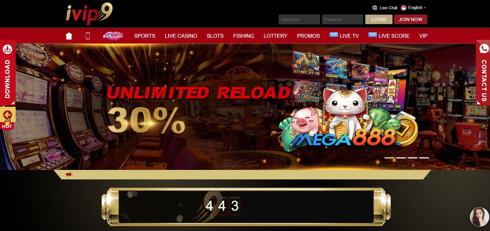 IVIP9 Online Casino