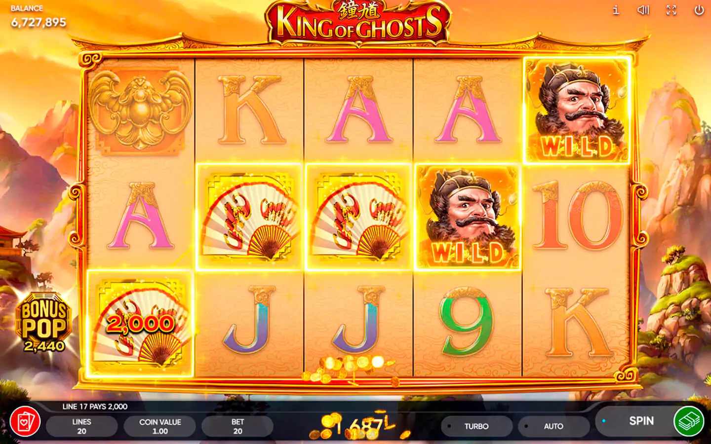 King Of Ghosts slot