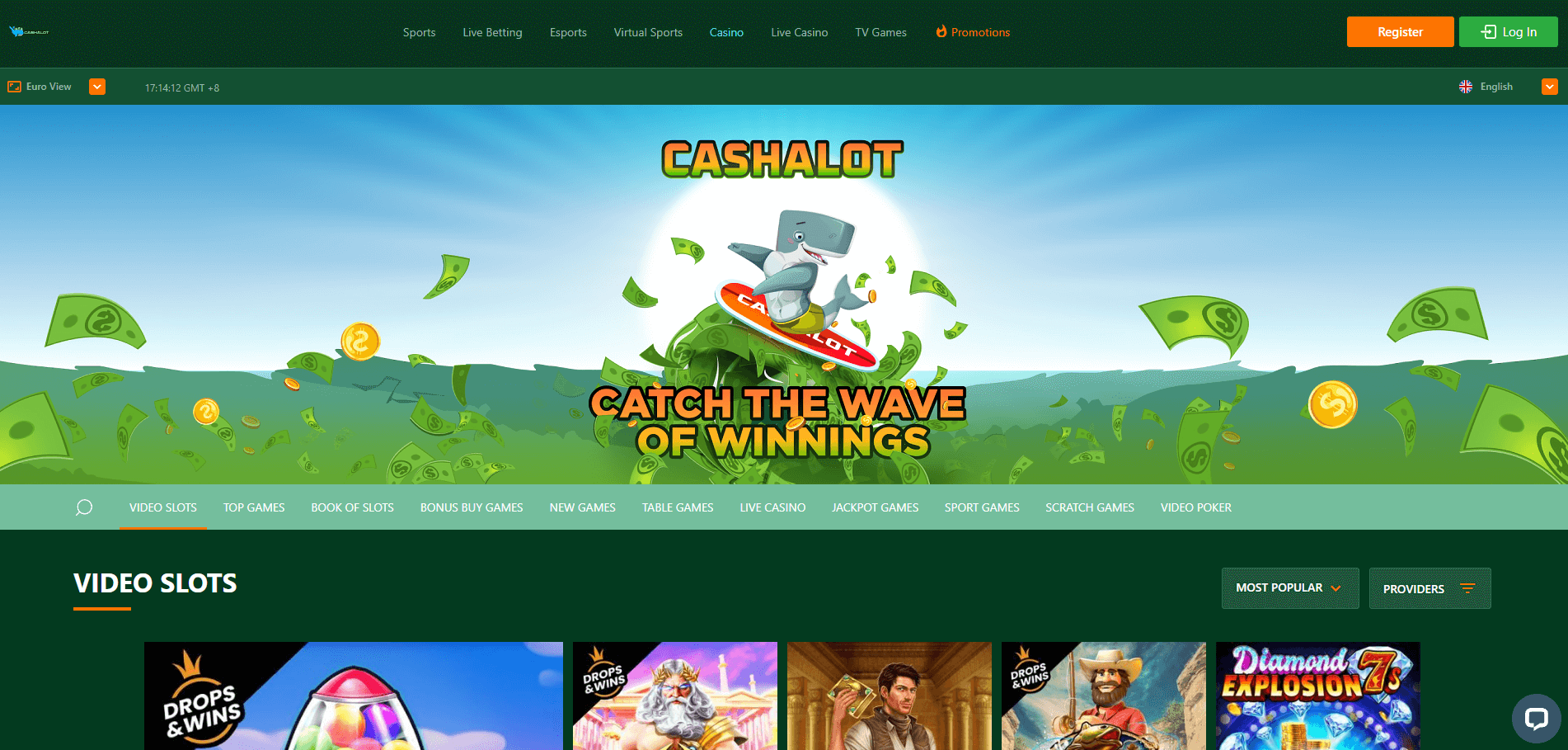 cashalot homepage